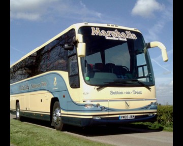 Marshalls Coaches, Sutton on Trent Ltd Image
